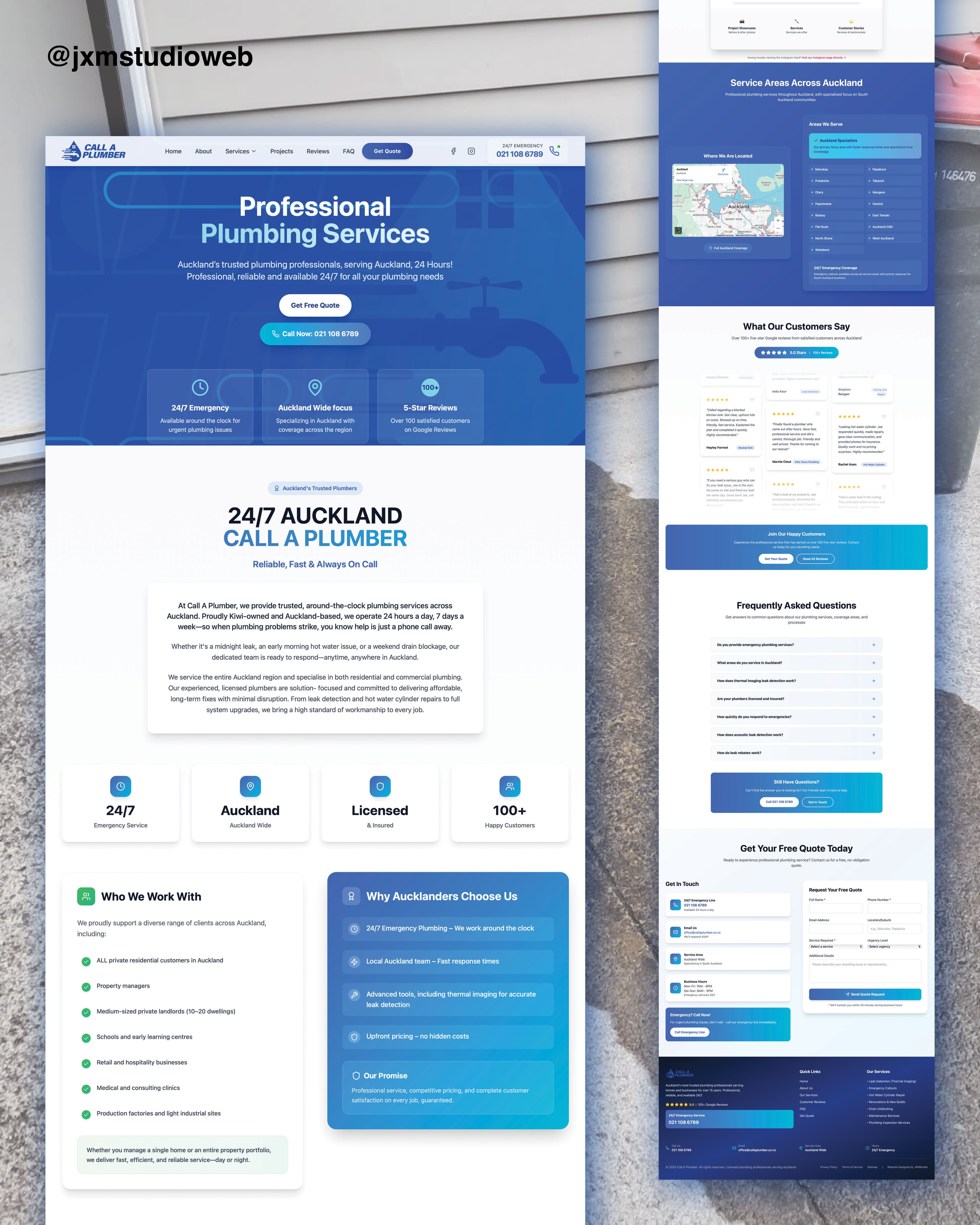 Contact page