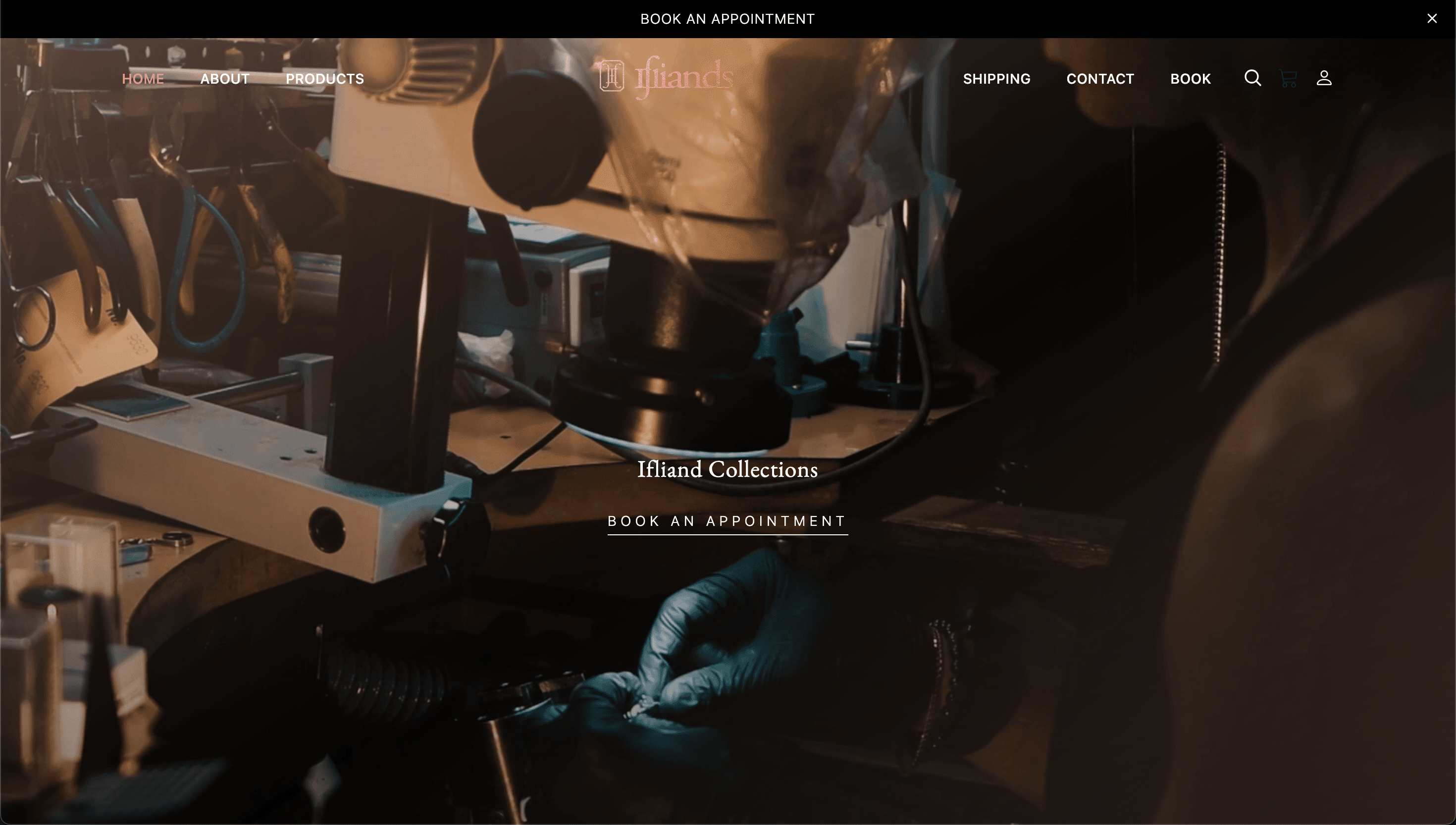 Ifliands custom ring maker home page